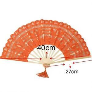 Éventails en bambou écologiques sculptés pour le Nouvel An chinois, les mariages et les soirées dansantes – Artisanat en bambou - Product Image 3