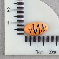 Cabochon à pain miniature artificiel pour la fabrication de bijoux Résine plate avec thème alimentaire Fournitures artisanales Modèle souvenir