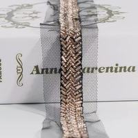 Nouvel arrivage HC-T0009 : Dentelle brodée en maille, perles de verre faites à la main, strass et accessoires 3D pour vêtements et sacs