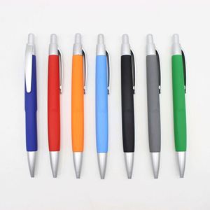 Promotion Office School Writing Metal Plastic Candy <b>Color</b> Ball Custom Brand Imprint Gift Black Ink Ballpoint <b>Pens</b> UV Printing - Product Image 1