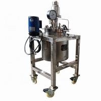 Réacteur électrique en titane Borui 50L résistant aux hautes températures, fournisseur d'usine pour applications de laboratoire
