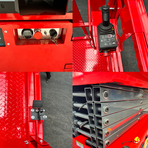 Plataforma Elevadora de Tijera Hidráulica Eléctrica Autopropulsada de <span class=keywords><strong>3m</strong></span> 6m 8m 10m 12m 14m 16m 18m para Construcción y Trabajos Aéreos - Product Image 5
