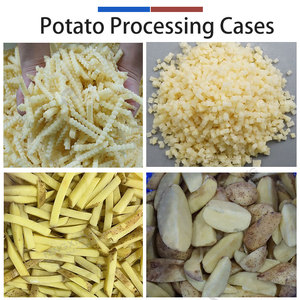 Línea de Procesamiento de Papas Fritas en Rodajas/Cubos Semiautomática para Emprendimientos, Equipo de Producción de Papas Fritas a Pequeña Escala, 400-600 kg/h - Product Image 3