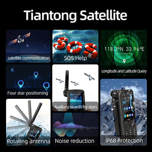 Walkie Talkie Satelital KSUN SOS IPX8 Impermeable con Posicionamiento Beidou GPS GLONASS Galileo Teléfono Móvil Satelital para Rescate en Campo - Product Image 2