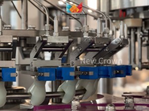 Tự động 3in1 monoblock Chai PET Thiết bị làm đầy chất lỏng điện nước khoáng điền máy với 1 năm bảo hành - Product Image 3