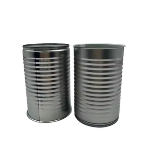 Boîtes en fer blanc laqué rondes personnalisées de 100 ml, 200 ml, 300 ml, 500 ml pour divers aliments, tels que les chewing-gums, le pain et les aliments pour bébés - Product Image 4