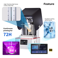 Imprimante 3D à résine de haute précision pour laboratoire dentaire, modèle de bijoux, grand format d'impression, écran LCD 8K de 10,3 pouces, vente en gros