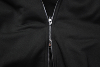 Haut court zippé pour femme automne 2026, coupe ajustée, fermeture éclair bidirectionnelle, style Y2K, avec bordure en fausse fourrure, veste grunge