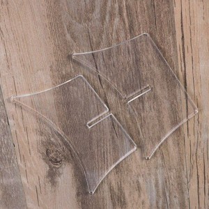 Base de présentation transparente pour ballons de basket, de football, de volley-ball et de rugby, organisateur de bureau polyvalent, épaisseur de 0,8 mm - Product Image 1