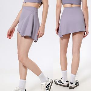 Aoyema nuova gonna da Golf da donna per allenamento Yoga sportiva staccabile con elastico rapido e asciugatura comoda - Product Image 1