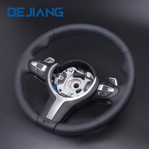 Volante de Cuero M <span class=keywords><strong>328</strong></span> para <span class=keywords><strong>BMW</strong></span> M3 M5 M6 F30 F10 F36 F01 F20 F22 F25 F31 F32 F06 F18 F45 F46 F49 F80 F18 Plug and Play - Product Image 2