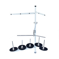 Support métallique en T à deux fils de haute qualité, durable, anti-vibration et à structure robuste pour machine à coudre industrielle