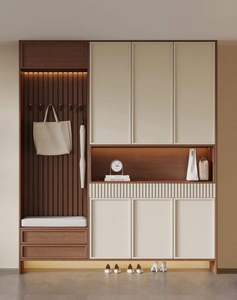Modern Simple <b>Wooden</b> <b>Shoe</b> Cabinet Family Entrance Furniture for <b>Shoe</b> <b>Storage</b> for Living Room Hall & Entry - Product Image 6