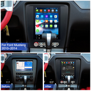 Autoradio GPS Navi multimédia Android 14 Carplay Auto avec écran style Tesla pour <span class=keywords><strong>Ford</strong></span> <span class=keywords><strong>Mustang</strong></span> 2010-2014 BT DSP 4G - Product Image 3