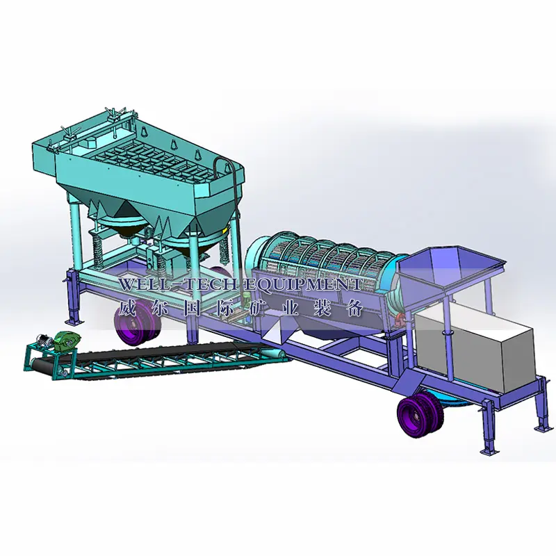 gemstone ore diamond wash plant jig machine jig concentrator gravity separator mining machinery