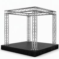 Truss de toit en aluminium Topfinger Ht34 2026 pour éclairage, avec pieds réglables 290*290 50*2 50*3, charge lourde, support personnalisé