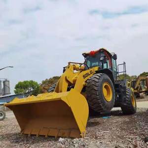 Chine Original SDLG 956L Chargeur frontal de 5 tonnes Chargeur sur pneus d'occasion à vendre - Product Image 4
