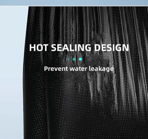 Tri des ordures grands sacs poubelle PE commerciaux sac poubelle en plastique épaissi noir grand sac poubelle à bouche plate - Product Image 2