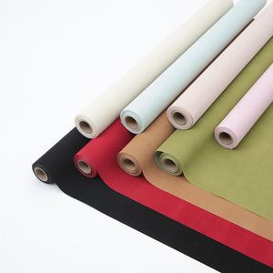 Nouveauté - Papier d'emballage en velours fleuri pour la Saint-Valentin - Papier d'emballage pour bouquet - Matériaux d'emballage - Product Image 1