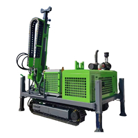 Foreuse de puits d'eau entièrement hydraulique Feiyang JY-800, alimentée au diesel, diamètre de forage 120 mm, profondeur max. 800 m, pompe incluse, facile à utiliser