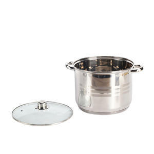 Comprend un ensemble de marmites en acier inoxydable de haute qualité de trois capacités, idéal pour faire des soupes, des ragoûts - Product Image 2
