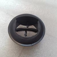 Accessoires d'autobus Persiennes de sortie de climatisation Évent de pare-brise de bus pour un flux d'air optimal Finition chromée durable