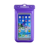 Funda impermeable de PVC para teléfono móvil, bolsa impermeable para accesorios de buceo