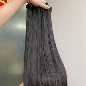 双拉伸头发延伸束，超级双拉伸直发，印度未加工双拉伸生柬埔寨头发 - Product Image 6