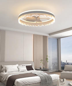Double-Sided Smart <b>Ceiling</b> <b>Fan</b> for Bedroom 5-Blades, 3 Color Temperatures, 6-Speed Low-Noise DC Motor, <b>Remote</b>/APP Control - Product Image 4