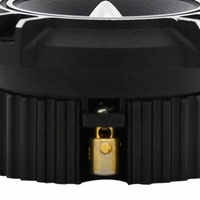 25.4mm CCAW Titane Diaphragme Aluminium Haut-Parleur Néodyme Tweeter Super Bullet Tweeter Haut-Parleur Voiture