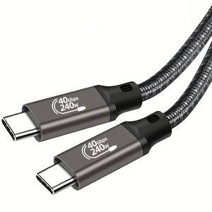 Fast Charge Type C Charging <b>Cable</b> 240W USB-C Power Adapter <b>Data</b> Wire Typec-c Phone <b>Cable</b> for Smart Phones - Product Image 1
