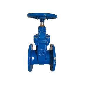 ประตูเหล็กดัด - แบบมีหน้าแปลน PN16 80 มม. 100 มม. 200 มม. แบบแมนนวล ชนิดหล่อ GV - Product Image 2