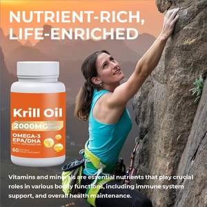 Krill minyak suplemen Hyaluronic Acid Fish Oil <span class=keywords><strong>Omega</strong></span> <span class=keywords><strong>3</strong></span> EPA DHA Krill Oil Softgel kapsul diet lembut <span class=keywords><strong>gel</strong></span> Astaxanthin Capsules - Product Image 6