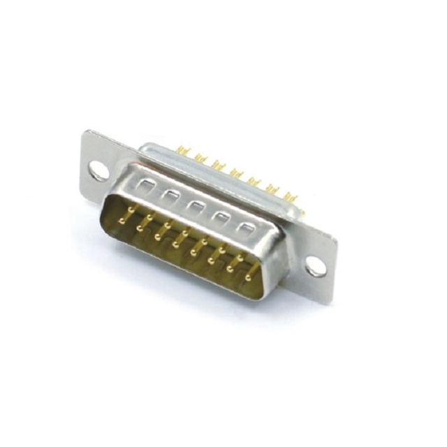 d-sub 15p 2 row VGA Connector HDB 15Pin Male Connector DB15