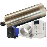 Vente directe d'usine - Moteur de broche refroidi par eau ER16 2,2 kW/0,8 kW/1,5 kW - Broche CNC 2,2 kW pour machine CNC