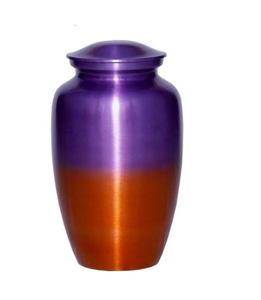 Meilleure vente d'urne de crémation de couleur violette pour cendres humaines avec gravure d'urne funérailles fabriquée à la main en inde - Product Image 4