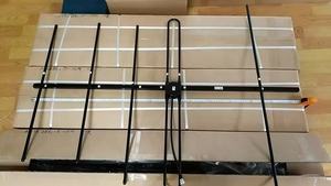 Antena Yagi Direccional VHF de 9dbi 136-174mhz Plateada o Negra de 155MHz para Señal de Transmisión de TV - Product Image 2