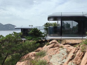 El hotel turístico puede mover la habitación <span class=keywords><strong>de</strong></span> cápsulas, la cápsula espacial blanca se puede dividir, pequeña villa, exportación, decoración exquisita - Product Image 3