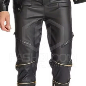 <span class=keywords><strong>Pantaloni</strong></span> di pelle estensibili per gli uomini <span class=keywords><strong>pantaloni</strong></span> di moda Casual per il mercato globale <span class=keywords><strong>pantaloni</strong></span> da uomo lavati - Product Image 6