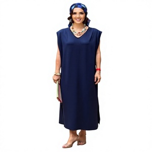 Ropa de Mujer al por Mayor, Elegante, con Estampado Abstracto, de Longitud Media, Cómoda para Uso Diario, Silueta Relajada, Colección Vacaciones - Product Image 1