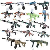 Pistolet à Gel Arme à Gel Blaster en Métal M416 MP9 P90 UZI MP5K