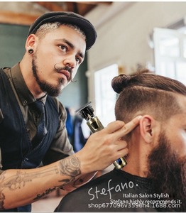 Máy Cắt Tóc Chuyên Nghiệp Bộ Cắt Tóc Điện Máy Cắt Tỉa Tóc Chăm Sóc Chống Nước Sạc Được Lưỡi Dao Cắt Gần Cho Nam - Product Image 4