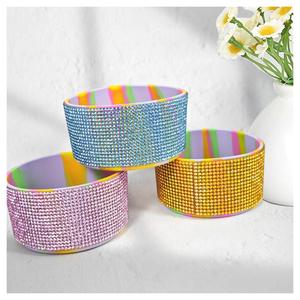 Đế lót ly kim tuyến PP chống trượt cho cốc 20-30oz, đường kính 2.8-2.9 inch, thân thiện với môi trường, có thể tái sử dụng - Product Image 4