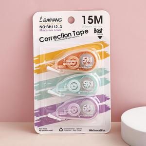 15M Mini cinta de <span class=keywords><strong>corrección</strong></span> Simple papelería estudiante suministros creativos suministros de oficina 3 uds cinta de <span class=keywords><strong>corrección</strong></span> papelería de plástico - Product Image 6