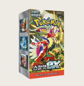 Nueva Caja de Sobres de Pokémon Escarlata y Violeta EX Coreana, Caja Sellada Sin Abrir Llena de Cartas EX Holográficas, el Mejor Regalo TCG para los Fans - Product Image 3