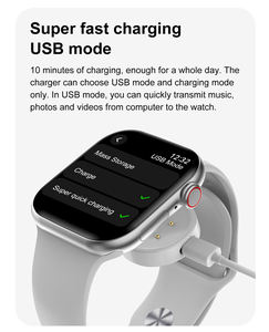 Montre connectée DF DT WATCH X DT WATCH 10, mode multisports, fréquence cardiaque, oxygène sanguin, suivi du sommeil, météo, lecture de musique BT, suivi de la santé, sports intelligents - Product Image 6