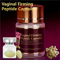 Capsules de peptides pour le resserrement vaginal, soin efficace du Yoni, nettoyage antibactérien, réparation de la muqueuse, soutien de l'équilibre hormonal