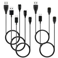 Câble de charge intelligent de 100 cm pour montre connectée Garmin Fenix 5 6 7 5S Forerunner Vivoactive Approach