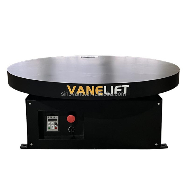 80cm 100cm 360 Rotating Display Platform Electric Revolving Stage Rotatable Turntable with Super Quiet Motor for Pallet Packing