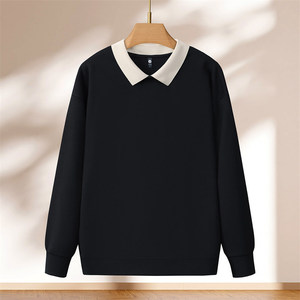 Sudadera Unisex para Trabajo, de Poliéster Grueso, con Cuello y Logotipo Impreso, Uniforme de Trabajo Personalizado - Product Image 2